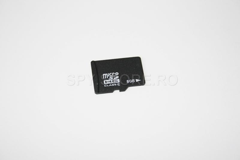 Card microSD, cu capacitatea de 8 GB