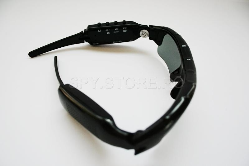 Camera de spionaj ,MP3,ochelari de soare - 4GB